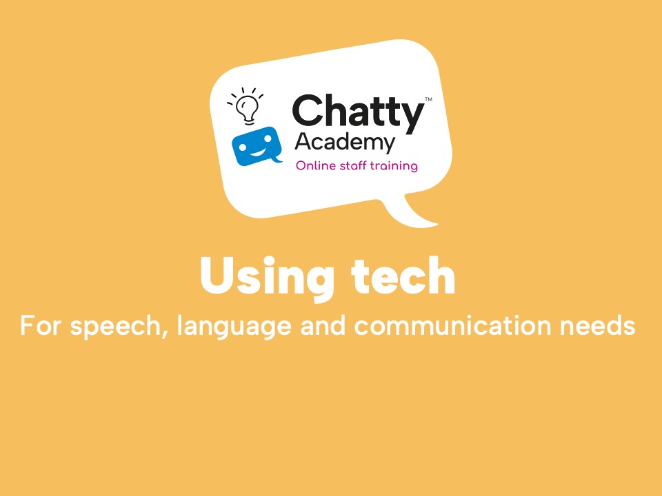 Using tech - to help with SLCN